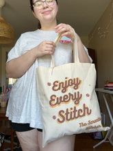 Load image into Gallery viewer, Enjoy Every Stitch! Tote Bag
