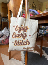 Load image into Gallery viewer, Enjoy Every Stitch! Tote Bag
