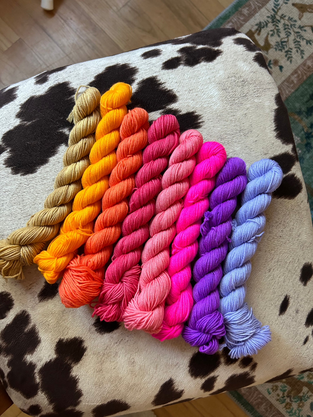 Summer Sunset Mini Mix-20 gram Mini Skein Set